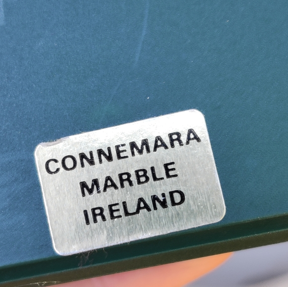 🍀 Connemara Marble Ireland Shamrock pendant? - Picture 6 of 8